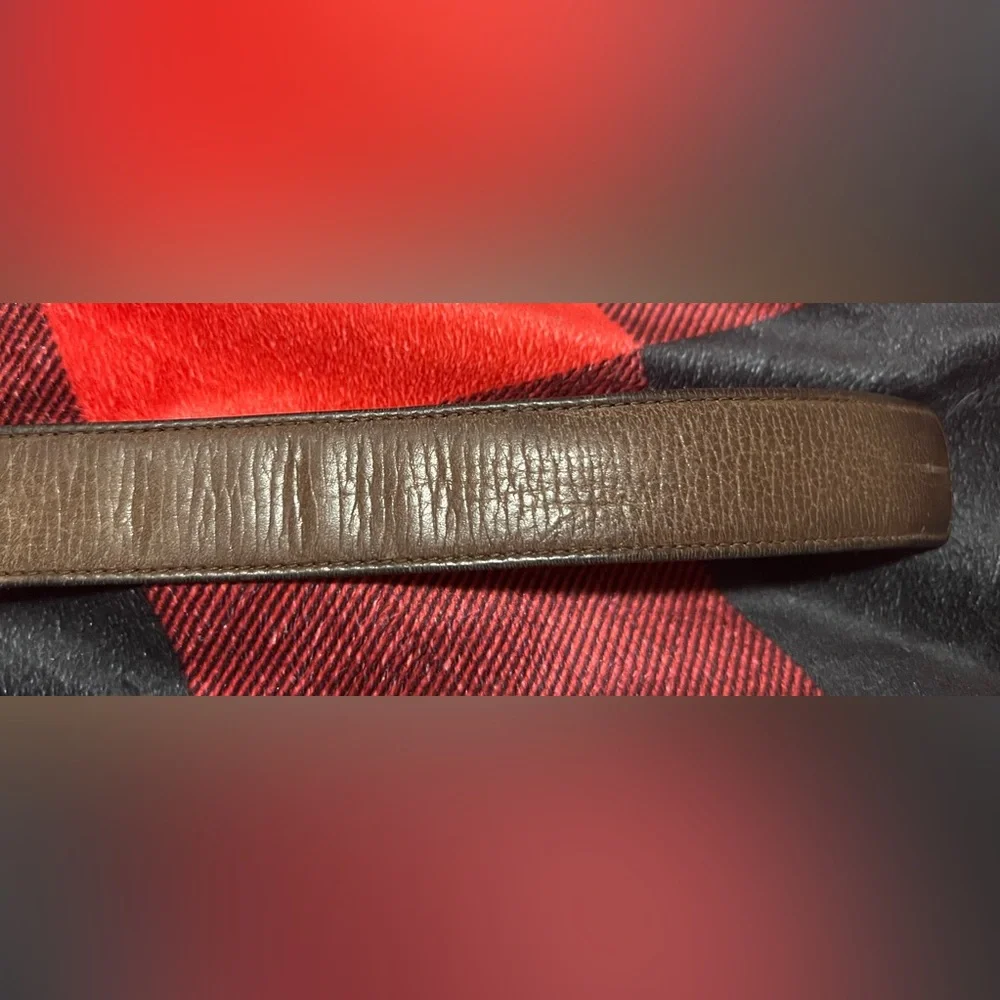 Vintage Christian Dior brown belt. Can be unisex!